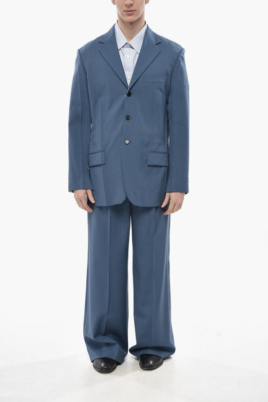  마르니 수트 자켓 GUMU0116SY UTWA20 00B37 Blue - MARNI