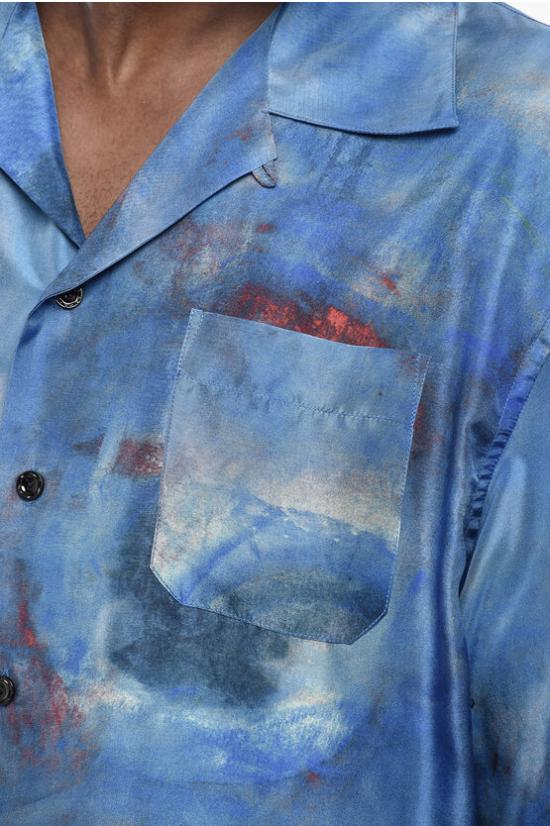  마르니 긴팔 셔츠 CUMU0213OU UTSF97 BBB44 Blue - MARNI