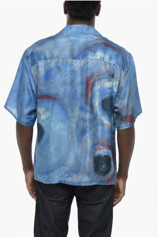  마르니 긴팔 셔츠 CUMU0213OU UTSF97 BBB44 Blue - MARNI