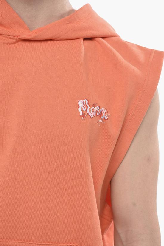  마르니 후드 티셔츠 FUMU0120PX USCV20 MWR17 Orange - MARNI