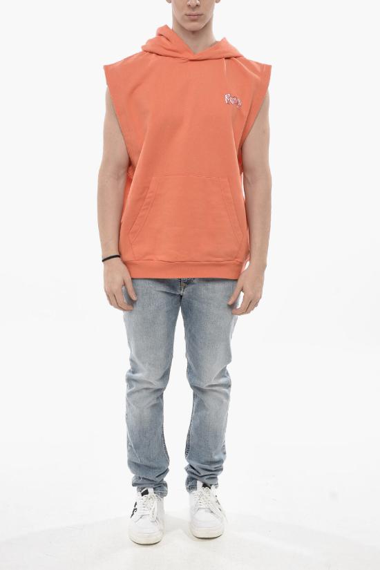  마르니 후드 티셔츠 FUMU0120PX USCV20 MWR17 Orange - MARNI