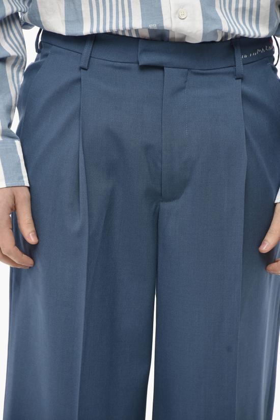  마르니 스트레이트 팬츠 PUMU0253SU UTWA20 00B37 Light blue - MARNI