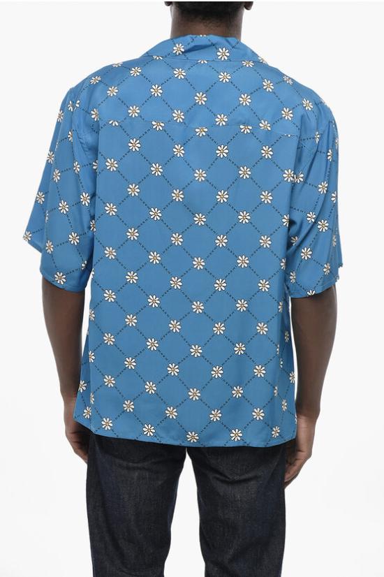  마르니 긴팔 셔츠 CUMU0213OU UTV894 MAB56 Light blue - MARNI