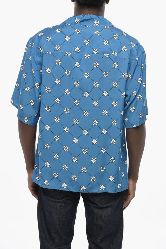  마르니 긴팔 셔츠 CUMU0213OU UTV894 MAB56 Light blue - MARNI