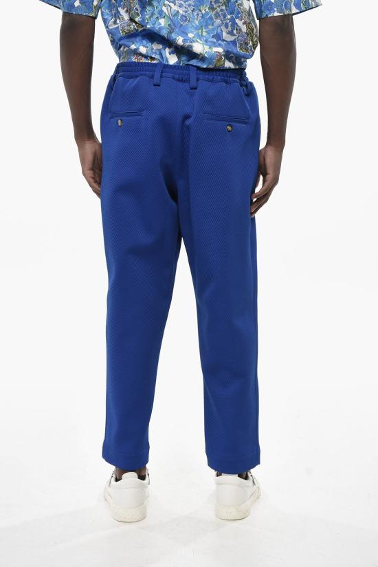  마르니 스트레이트 팬츠 PUMU0017OU TP579 00B59 Blue - MARNI