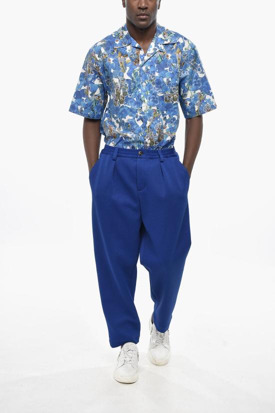  마르니 스트레이트 팬츠 PUMU0017OU TP579 00B59 Blue - MARNI