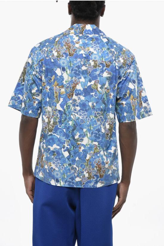  마르니 긴팔 셔츠 CUMU0213A5 UTC375 ABB44 Blue - MARNI