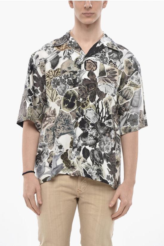  마르니 긴팔 셔츠 CUMU0213A6 UTSG17 NON99 Military Green