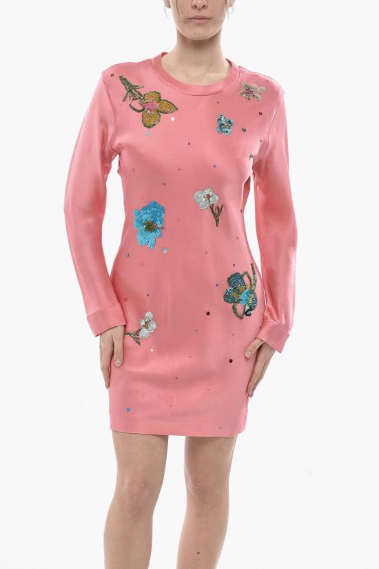  마르니 숏 원피스 ABMA0940UX UTA116 RIC37 Pink - MARNI