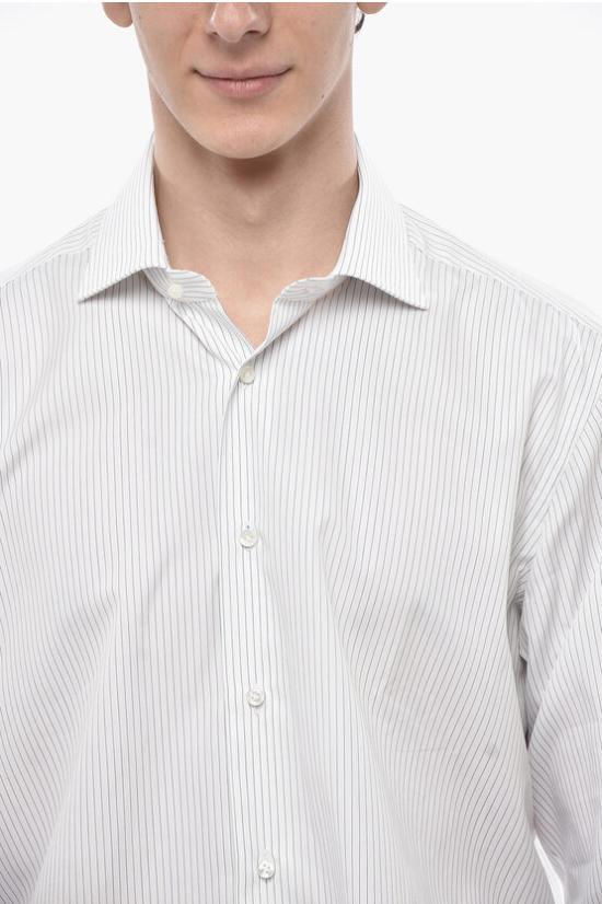  발바 긴팔 셔츠 I1U13P01855320U 0001 White - BARBA