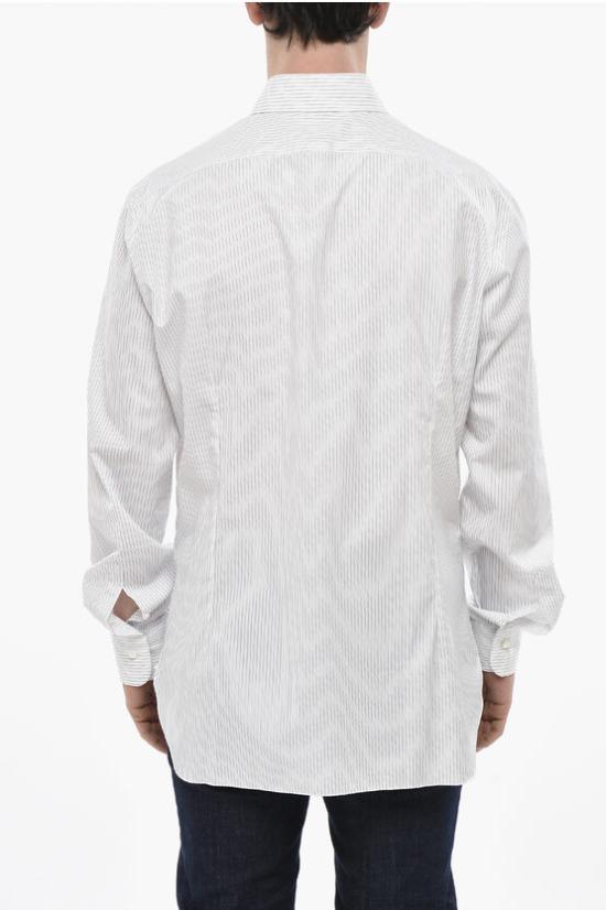  발바 긴팔 셔츠 I1U13P01855320U 0001 White - BARBA