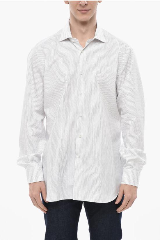  발바 긴팔 셔츠 I1U13P01855320U 0001 White