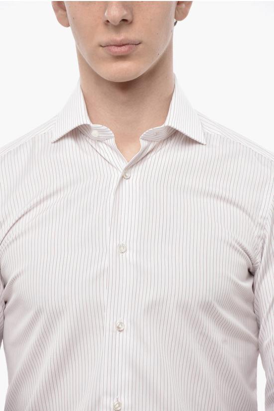  발바 긴팔 셔츠 I1U13P01855309U 0001 White - BARBA