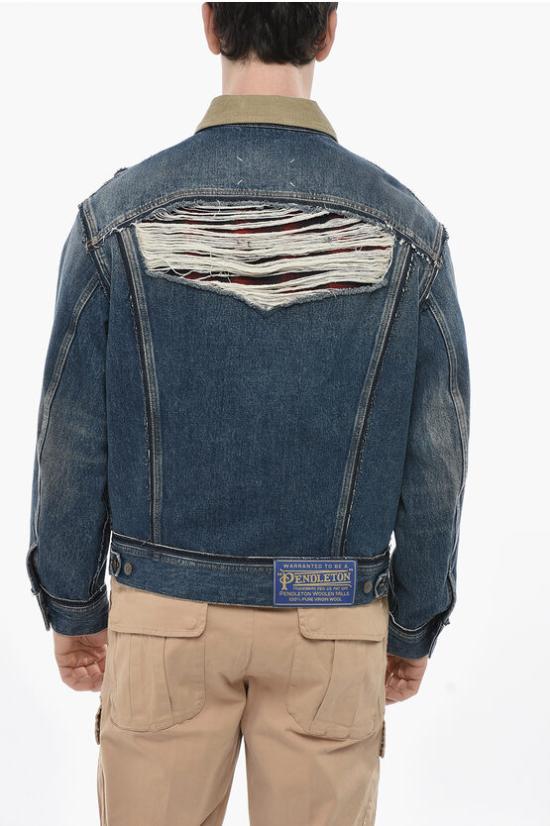  마르지엘라 데님 자켓 S67AM0061 STZ091 962 Blue - MAISON MARGIELA