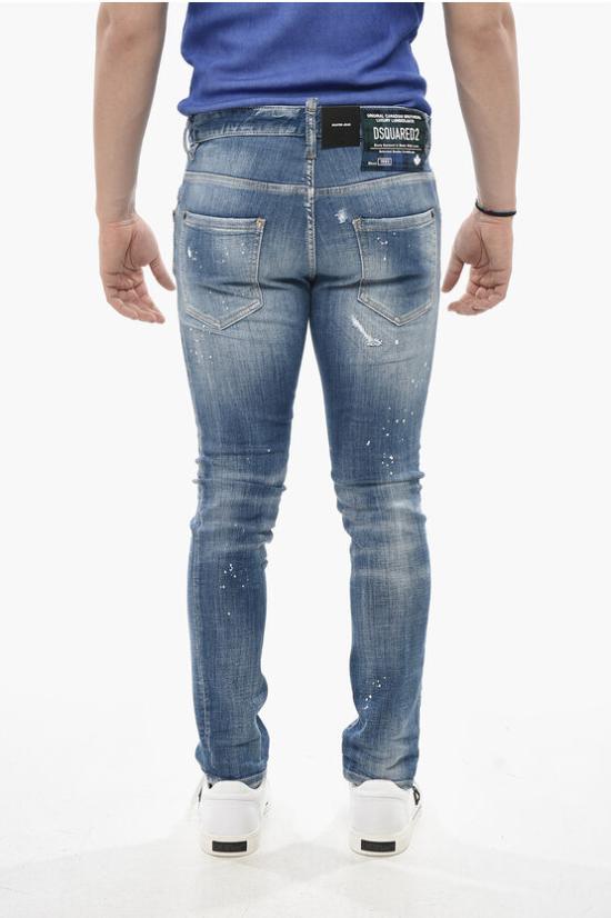  디스퀘어드2 데님 팬츠 S74LB1675S30872470 Light blue - DSQUARED2