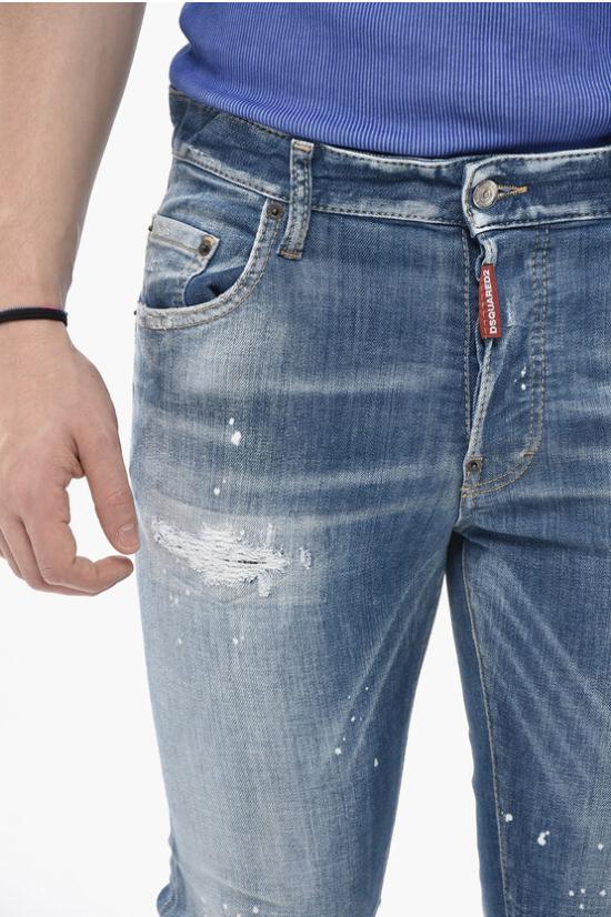  디스퀘어드2 데님 팬츠 S74LB1675S30872470 Light blue - DSQUARED2