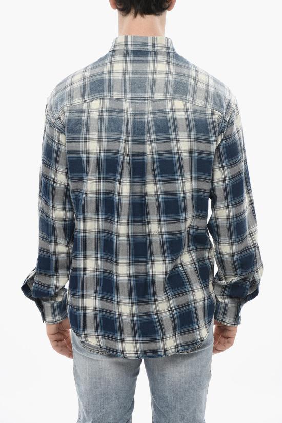  디스퀘어드2 긴팔 셔츠 S74DM0899D35206 001F Blue - DSQUARED2