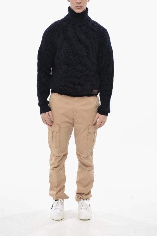  디스퀘어드2 터틀넥 S74HA1473D13040 524 Blue - DSQUARED2