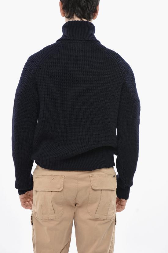  디스퀘어드2 터틀넥 S74HA1473D13040 524 Blue - DSQUARED2