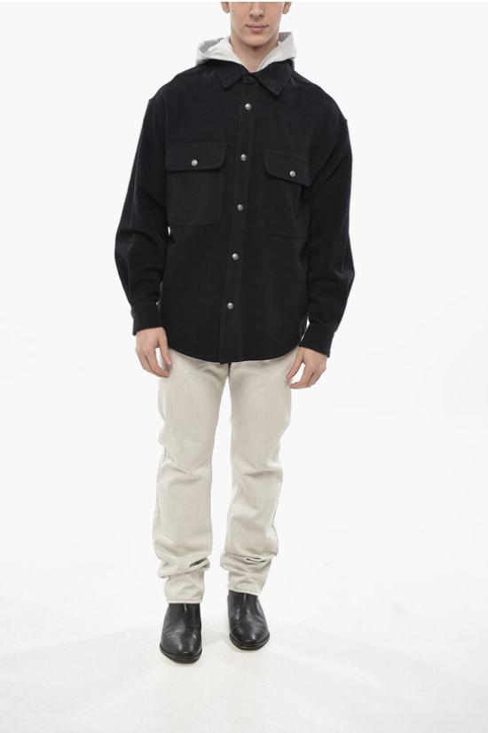  팜앤젤스 자켓 PMES021R24 FAB001 1005 Black - PALM ANGELS