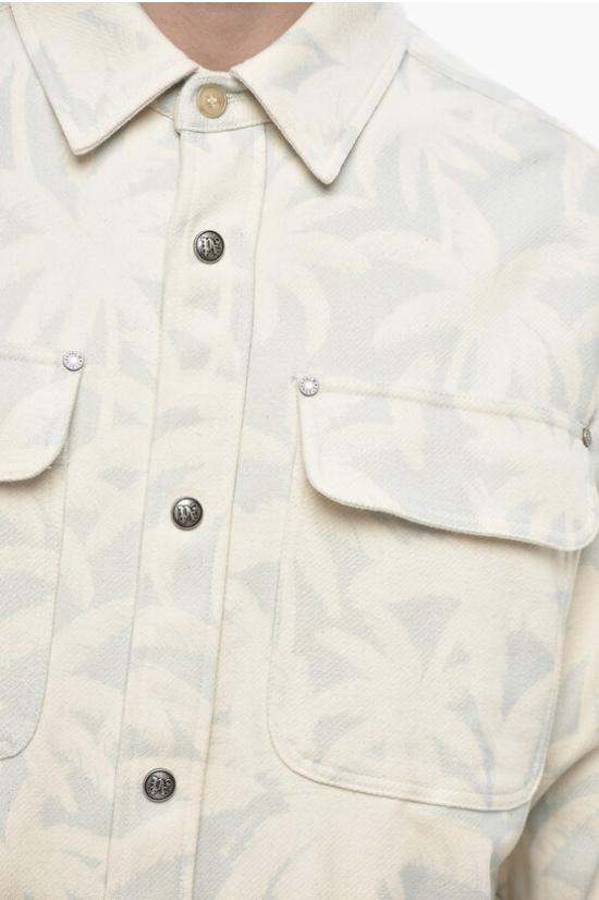  팜앤젤스 자켓 PMES024R24FAB0024003 Beige - PALM ANGELS