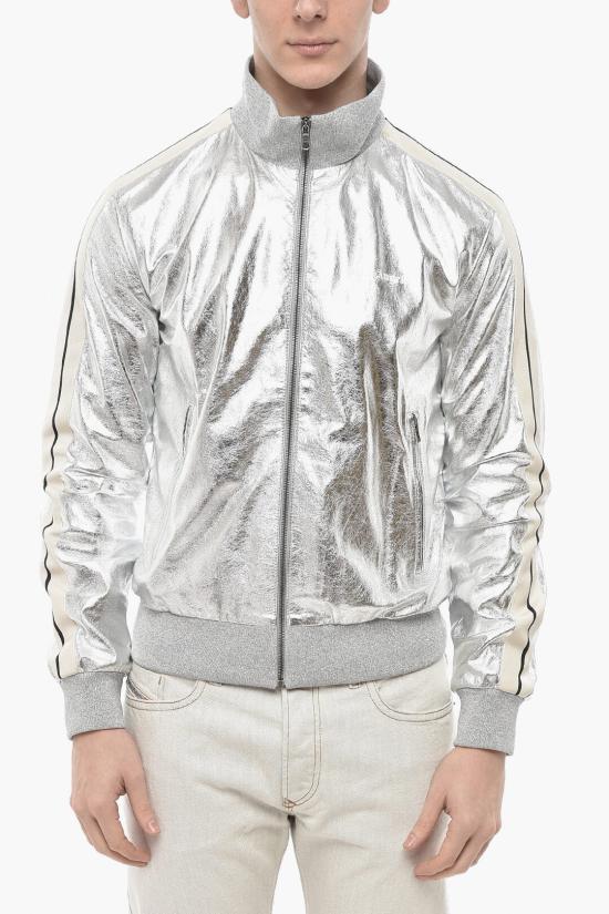  팜앤젤스 가죽 자켓 PMJA038F24 LEA001 7203 Silver