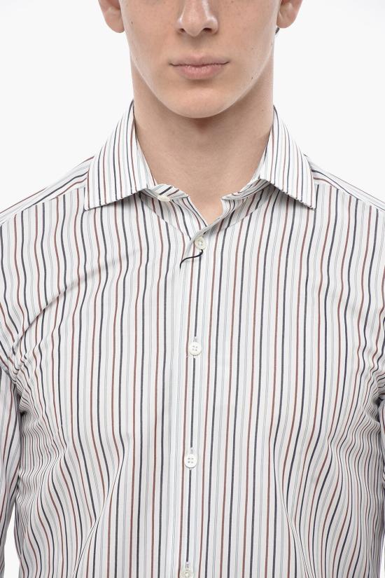  꼬르넬리아니 긴팔 셔츠 84P100 9811336 032 Multicolor - CORNELIANI