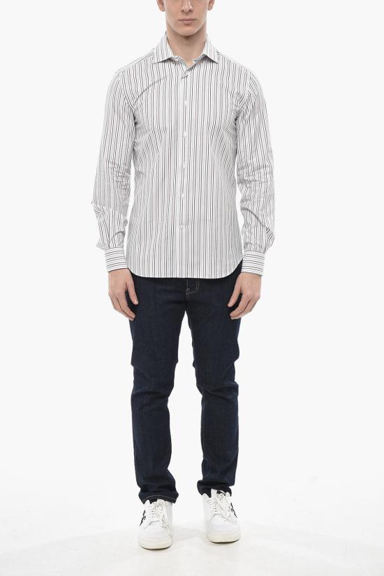  꼬르넬리아니 긴팔 셔츠 84P100 9811336 032 Multicolor - CORNELIANI