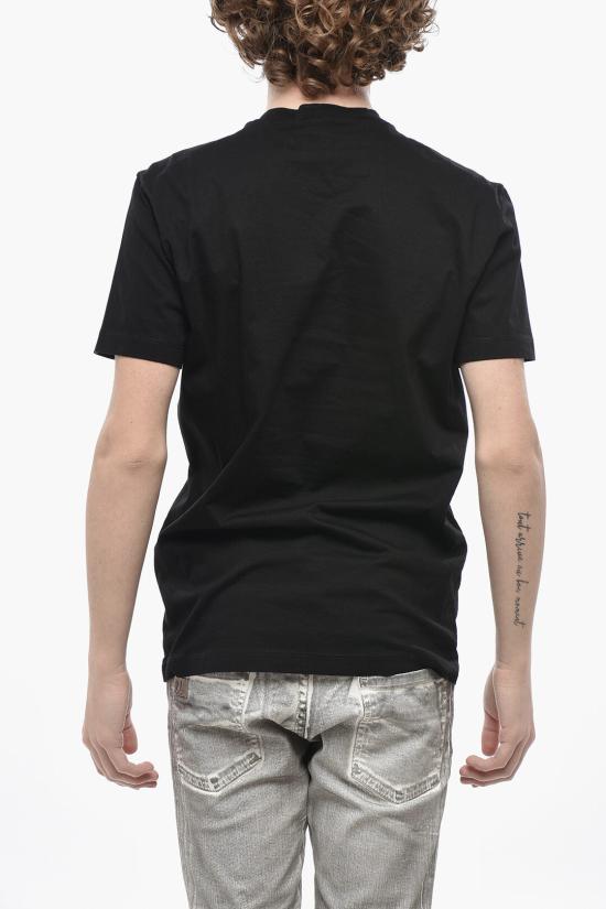  디스퀘어드2 반팔 티셔츠 S74GD1223 S23009 900 Black - DSQUARED2