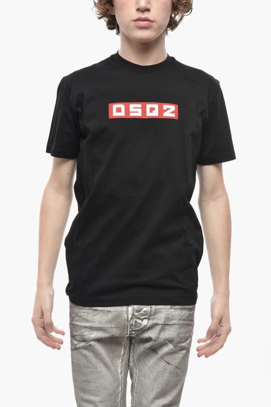  디스퀘어드2 반팔 티셔츠 S74GD1223 S23009 900 Black