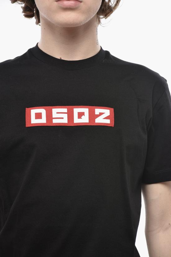  디스퀘어드2 반팔 티셔츠 S74GD1223 S23009 900 Black - DSQUARED2
