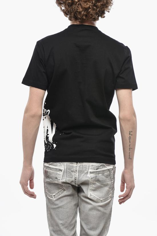  디스퀘어드2 반팔 티셔츠 S79GC0086 S23009 900 Black - DSQUARED2