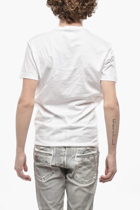  디스퀘어드2 반팔 티셔츠 S74GD1223 S23009 100 White - DSQUARED2