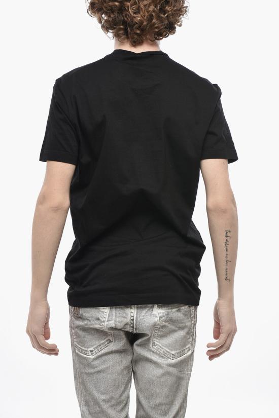  디스퀘어드2 반팔 티셔츠 S74GD1262 S23009 900 Black - DSQUARED2