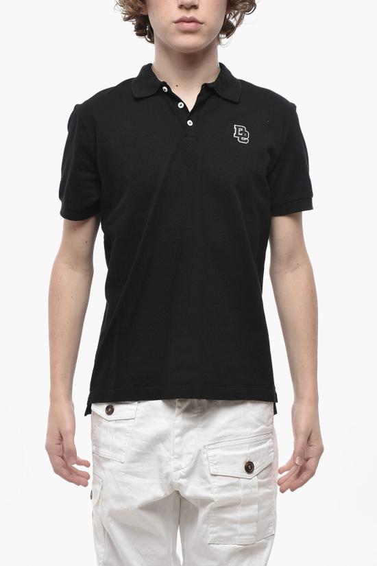  디스퀘어드2 폴로 티셔츠 S74GL0078 S22743 900 Black