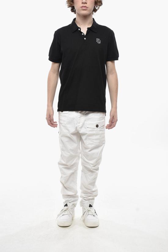  디스퀘어드2 폴로 티셔츠 S74GL0078 S22743 900 Black - DSQUARED2