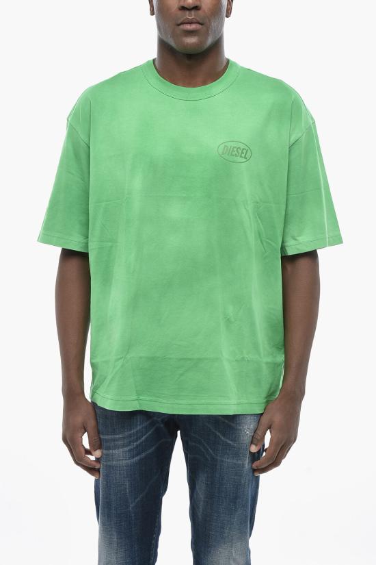  디젤 반팔 티셔츠 A17642 RQMAZ 5CG Green