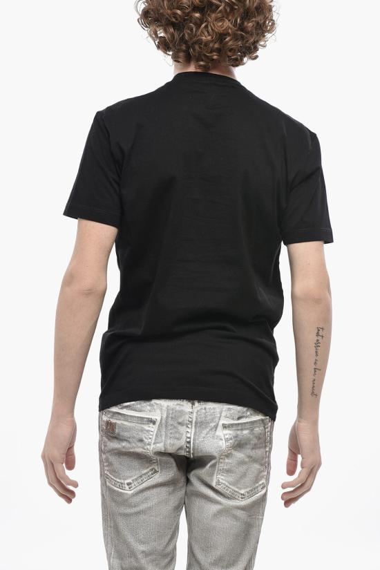  디스퀘어드2 반팔 티셔츠 S74GD1166 S23009 900 Black - DSQUARED2