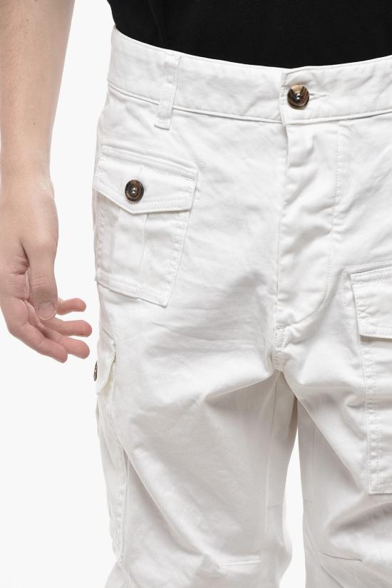  디스퀘어드2 치노 팬츠 S74KB0818 S39021 100 White - DSQUARED2