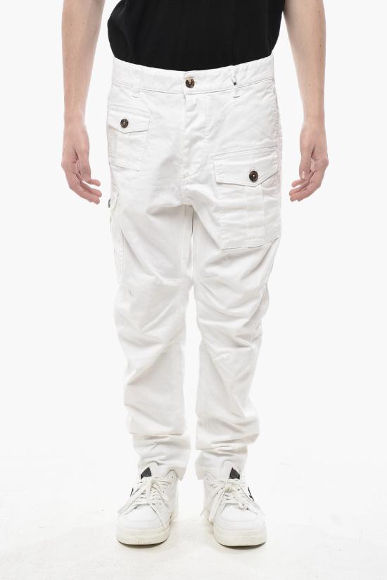  디스퀘어드2 치노 팬츠 S74KB0818 S39021 100 White