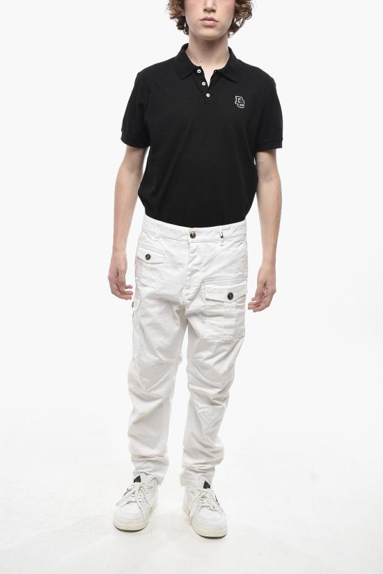  디스퀘어드2 치노 팬츠 S74KB0818 S39021 100 White - DSQUARED2