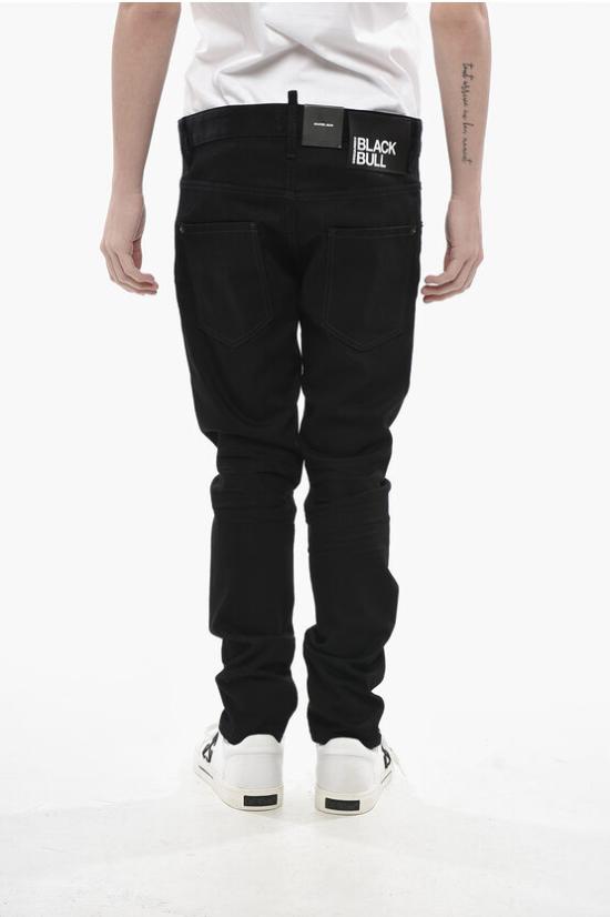  디스퀘어드2 스트레이트 팬츠 S74LB1427 S30564 900 Black - DSQUARED2