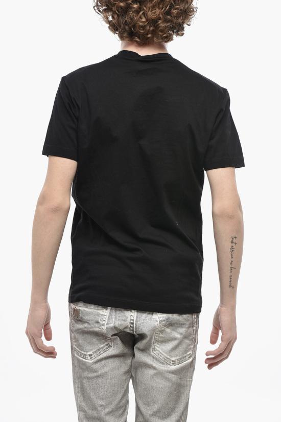  디스퀘어드2 반팔 티셔츠 S79GC0077 S23009 900 Black - DSQUARED2