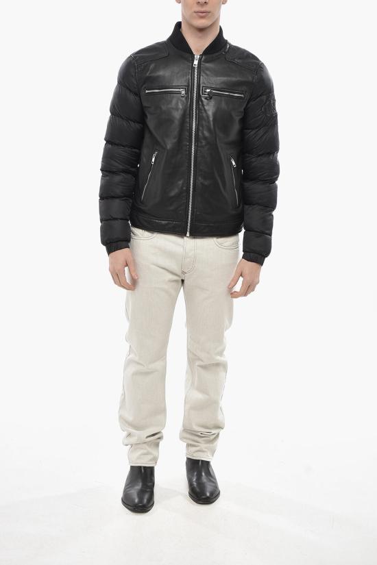  디젤 가죽 자켓 A16024 REGBE 900 Black - DIESEL