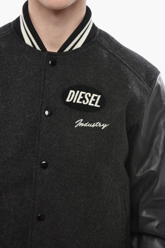  디젤 가죽 자켓 A16769 RPJAN 912 Nero Antracite - DIESEL