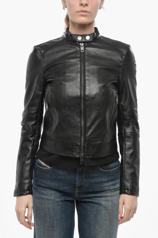  디젤 가죽 자켓 A16017 RPDAF 900 Black