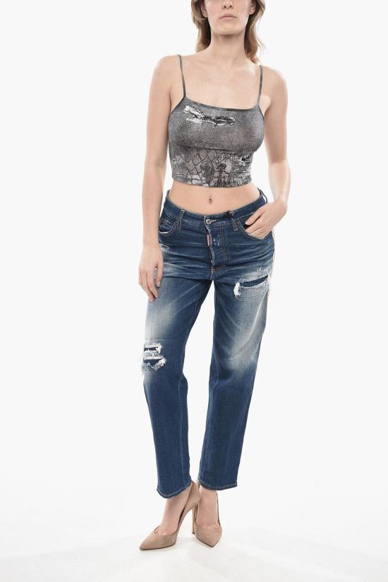  디젤 민소매 티셔츠 A12973 0QIAD 02 Gray - DIESEL