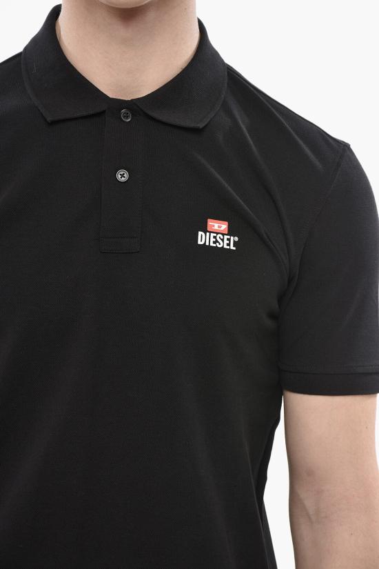  디젤 폴로 티셔츠 A12477 RBAWH 900 Black - DIESEL