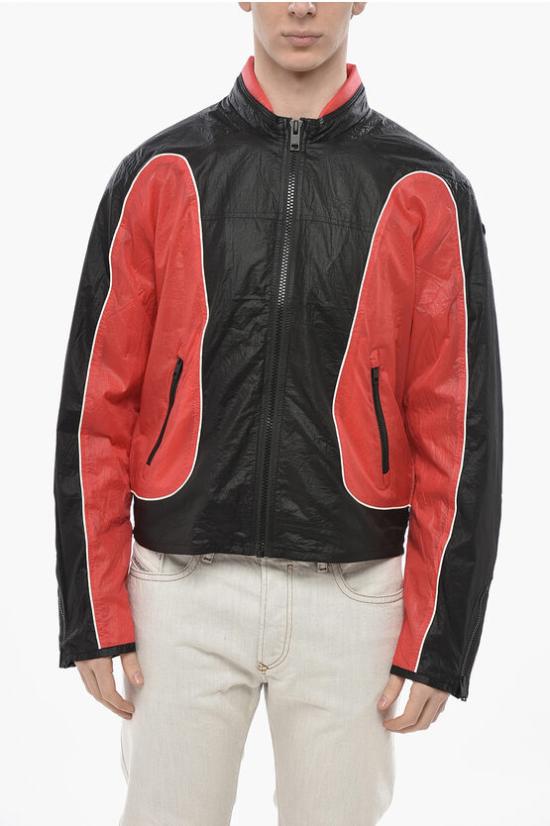  디젤 자켓 A10675 0HJAD 42A Nero Rosso