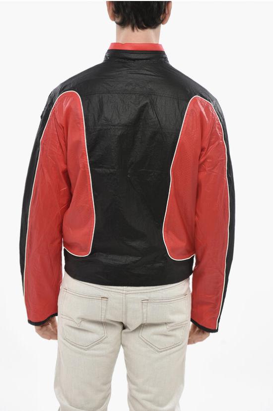  디젤 자켓 A10675 0HJAD 42A Nero Rosso - DIESEL